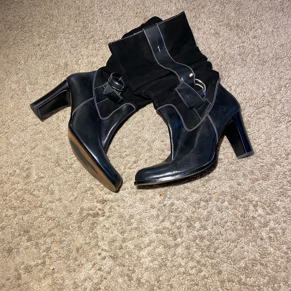 Black None West boots